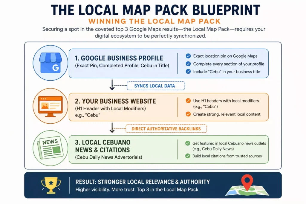 - Digital Marketing Agency in Cebu, Philippines | Modern Chameleon Digital local map blueprint infopgrahics for local business seo